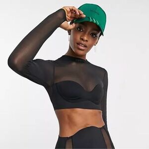 Adidas x Ivy Park Mesh Crop Top